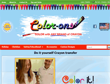Tablet Screenshot of color-ons.com